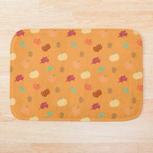 Item preview, Pumpkins and Falling Leaves designed and sold by RepeatCandy.