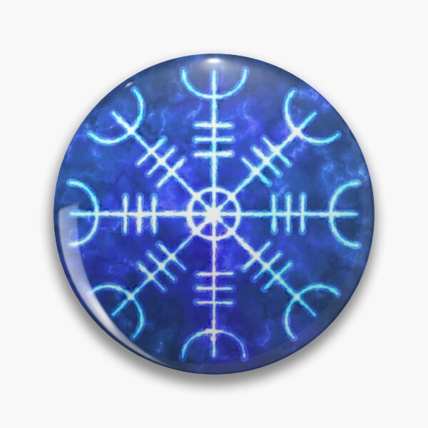 Item preview, Helm of Awe Sigil, Icelandic Magical Stave Wrought in Ice Fire designed and sold by SolarCross.