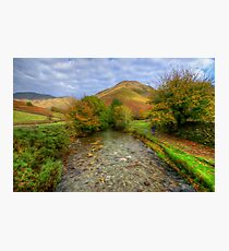 Wasdale Head in Oils Photographic Print