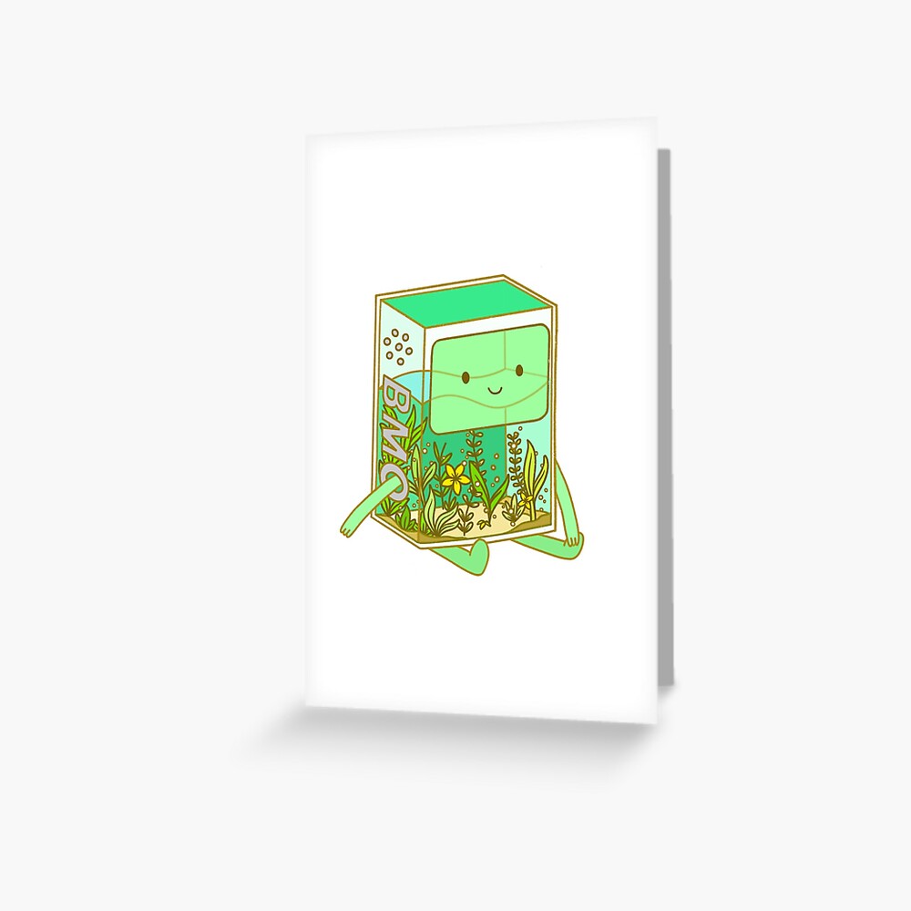The BMO Aquarium Greeting Card