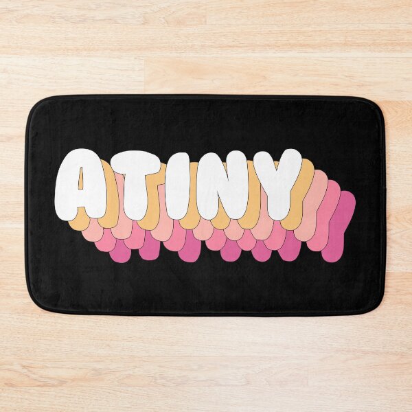 Item preview, ATINY - ATEEZ Pink Quote Text PINK PEACH designed and sold by SugarSaint.