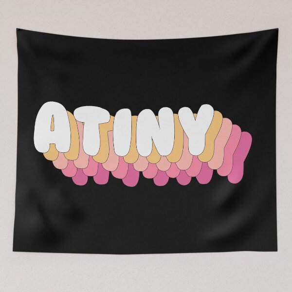 Item preview, ATINY - ATEEZ Pink Quote Text PINK PEACH designed and sold by SugarSaint.
