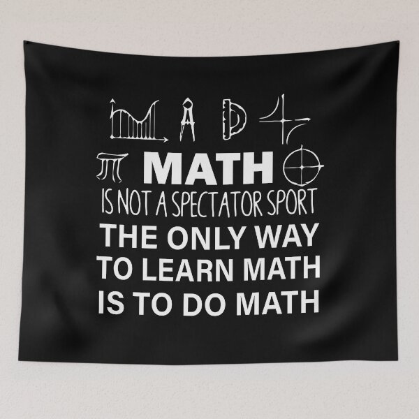 Item preview, Math is not a spectator sport designed and sold by MousaObaid.
