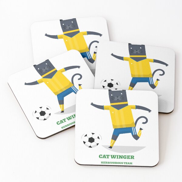 Item preview, Cat Winger Playing Football/Soccer designed and sold by Teeshirters1.