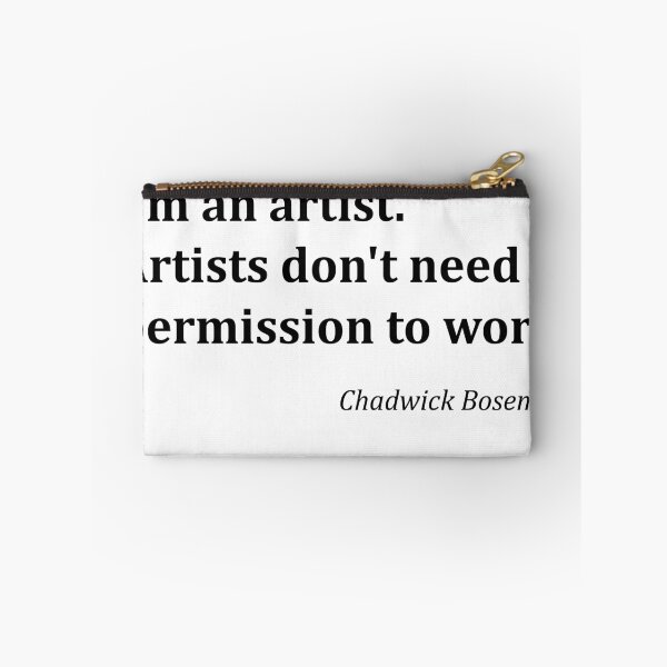 Item preview, Chadwick Boseman quote artist designed and sold by djal-lk.