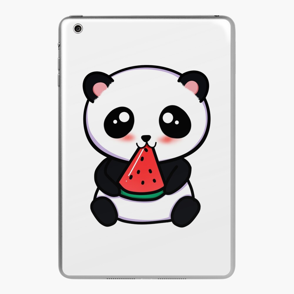 iPad 9th Generation Case, iPad Air 5th Generation Case, Panda Eating  Watermelon Print iPad Pro 11 Inch iPad Case 10.2 Case 10.9 Case with Pencil