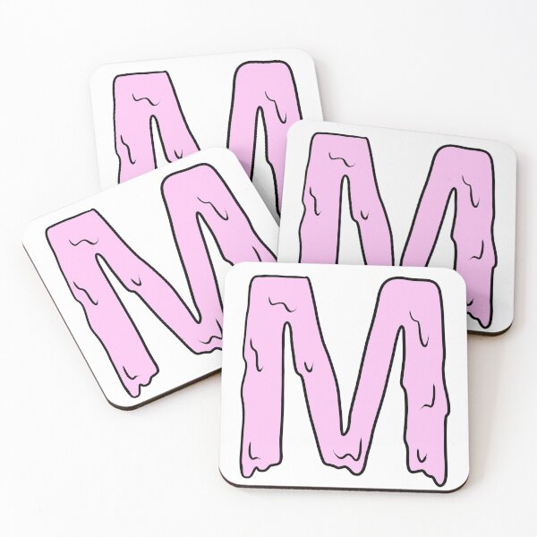 Item preview, melting pastel pink m (initial) designed and sold by illhustration.