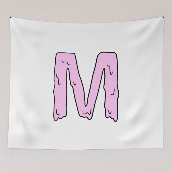 Item preview, melting pastel pink m (initial) designed and sold by illhustration.
