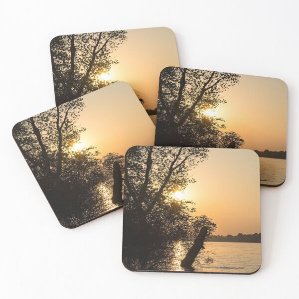 Item preview, Morning Silhouette At Mississippi River designed and sold by mljdwhite.