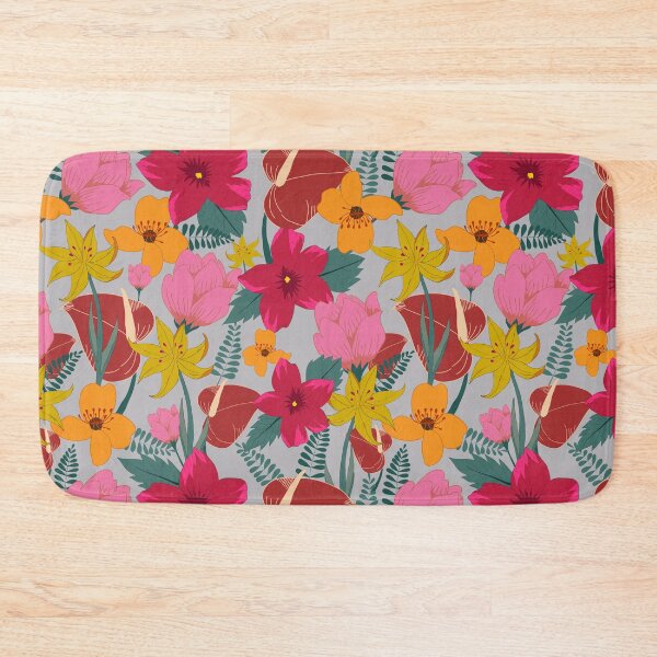 Item preview, Tropical exotic flowers seamless pattern (i) designed and sold by Reshma Rajagopal.