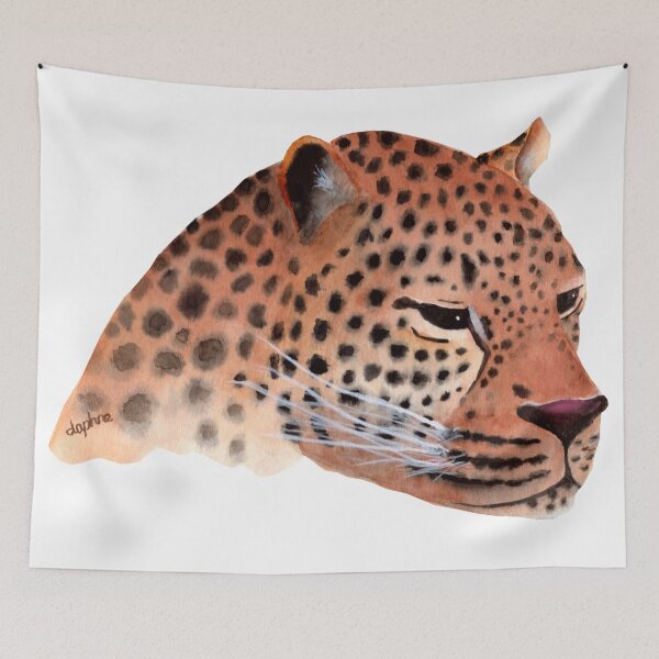 Item preview, Brooding Leopard designed and sold by bydaphne.