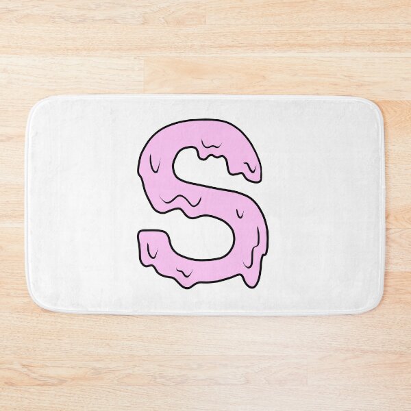 Item preview, melting pastel pink S (initial) designed and sold by illhustration.
