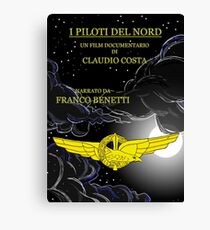 MOVIE POSTER 18 "I piloti del nord" Canvas Print