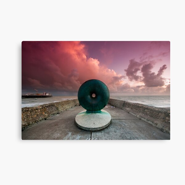 The Brighton Doughnut Metal Print