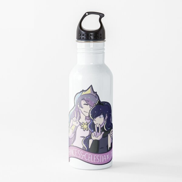 Princess Celestia Water Bottle Redbubble - celestia and luna roblox