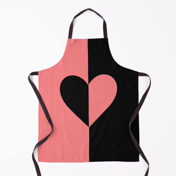 Item preview, Half-hearted: Pink and black heart inverted colours designed and sold by Deegital18.