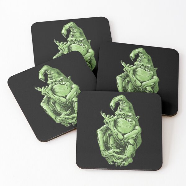 Item preview, Halloween Nose Picking Green Monster designed and sold by Andantino.