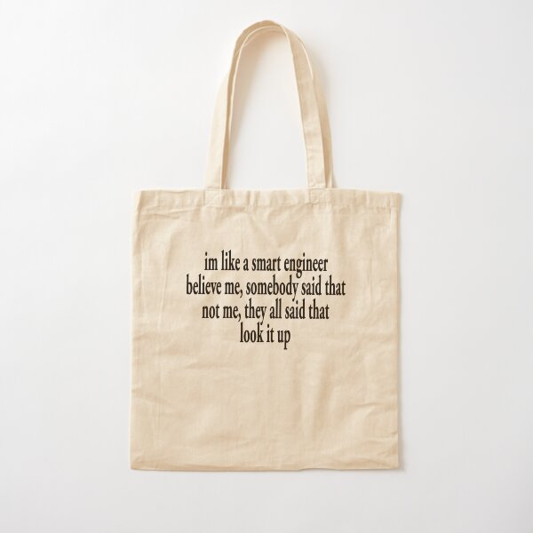 for a very smart engineer Cotton Tote Bag