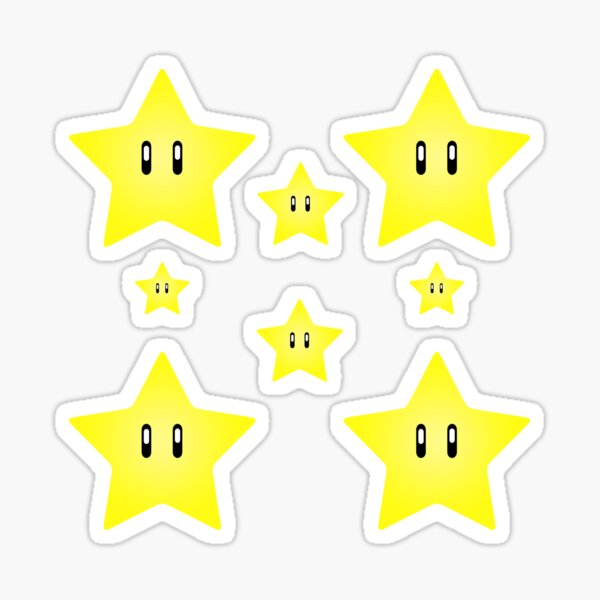 Power Star - Set Sticker