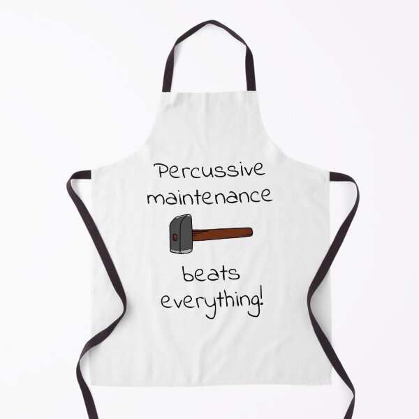 Item preview, percussive maintenance designed and sold by coldteacomics.