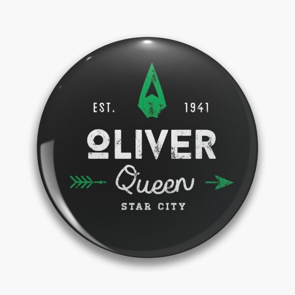 Artikelvorschau, Oliver Queen Star City Aufkleber und Pins entworfen und verkauft von MynameisRafe.