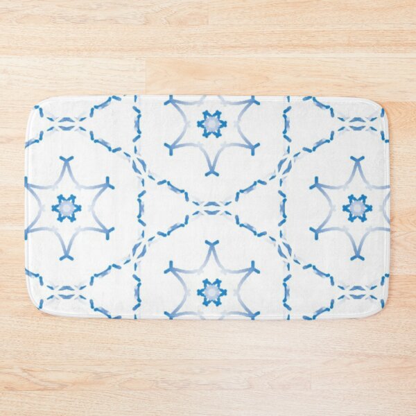 Item preview, Blue on white pattern designed and sold by Keyperboo.