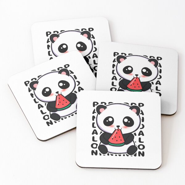 Item preview, Panda Eating Watermelon  designed and sold by ButterflyX.