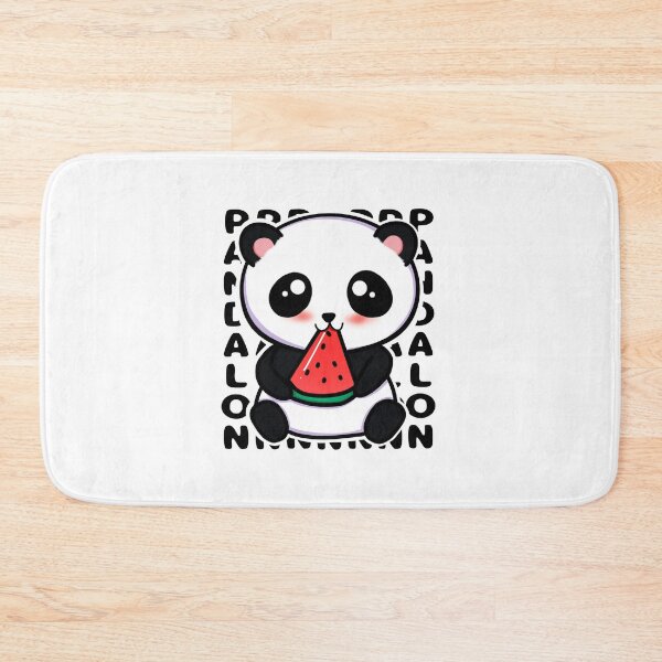 Item preview, Panda Eating Watermelon  designed and sold by ButterflyX.