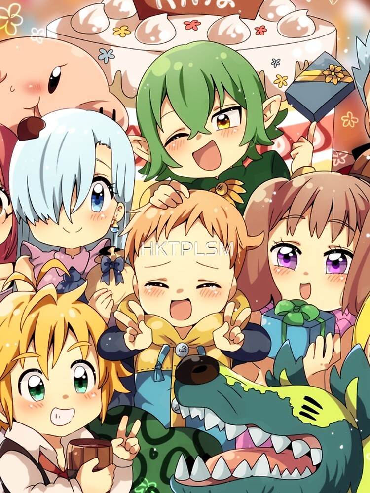 &ldquo;Seven Deadly Sins - King&rsquo;s Birthday&rdquo; Graphic T-Shirt Dress for Sale by