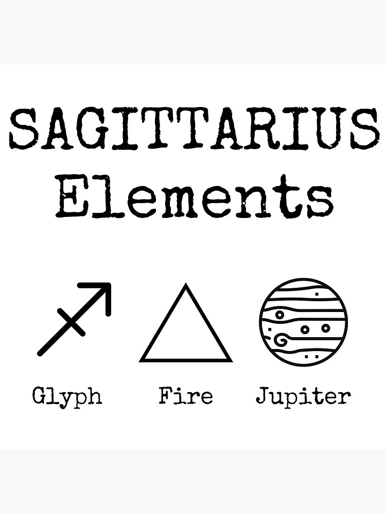 Sagittarius Elements Design