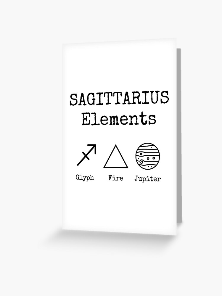 Sagittarius Elements Design