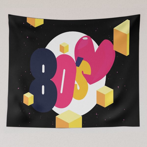Item preview, 80's love theme  designed and sold by dreamofdenim.