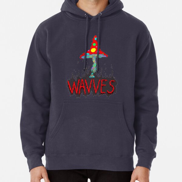 MushrOom Wavves Pullover Hoodie