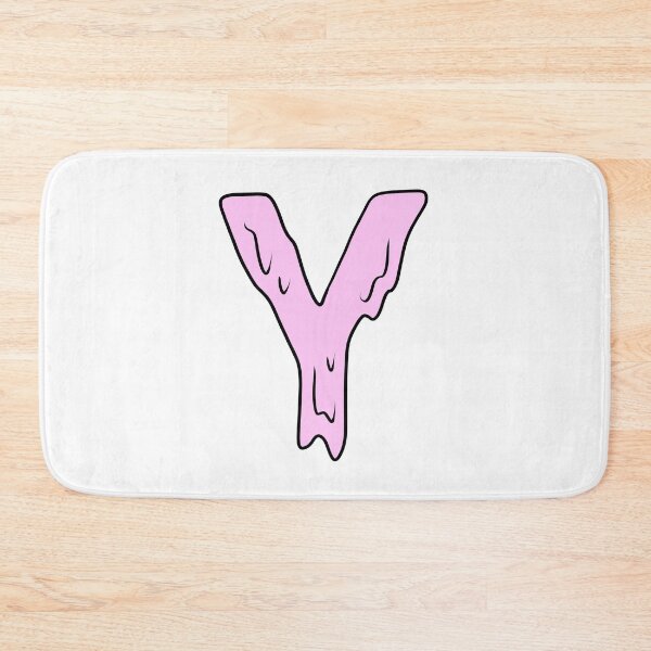 Item preview, melting pastel pink Y initial  designed and sold by illhustration.