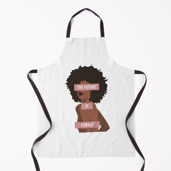 Item preview, The future is female Black woman illustration  designed and sold by RIOGRAPHIC.