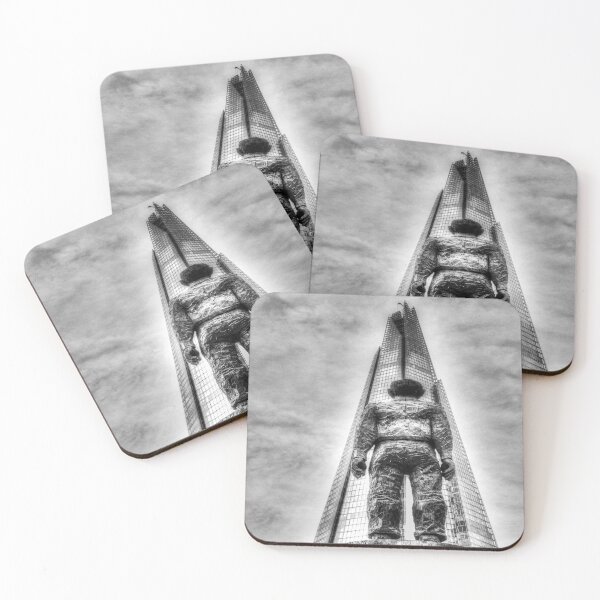 Item preview, The Shard and Man Statue designed and sold by Londonimages.