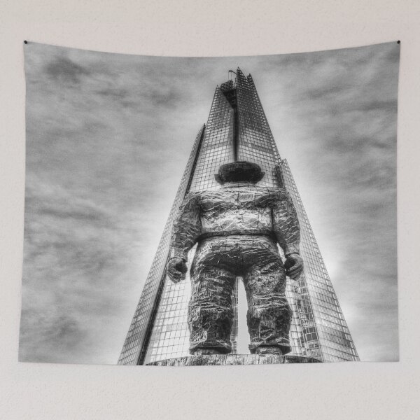 Item preview, The Shard and Man Statue designed and sold by Londonimages.