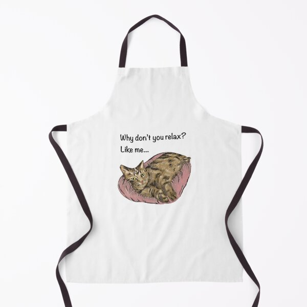 Item preview, Why don’t you relax? Like me (cat)... designed and sold by MANUMONY.