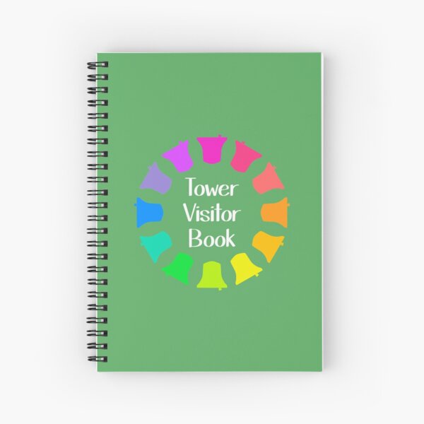 Item preview, Bell Ringing - TOWER VISITOR BOOK designed and sold by SuzySuperlative.