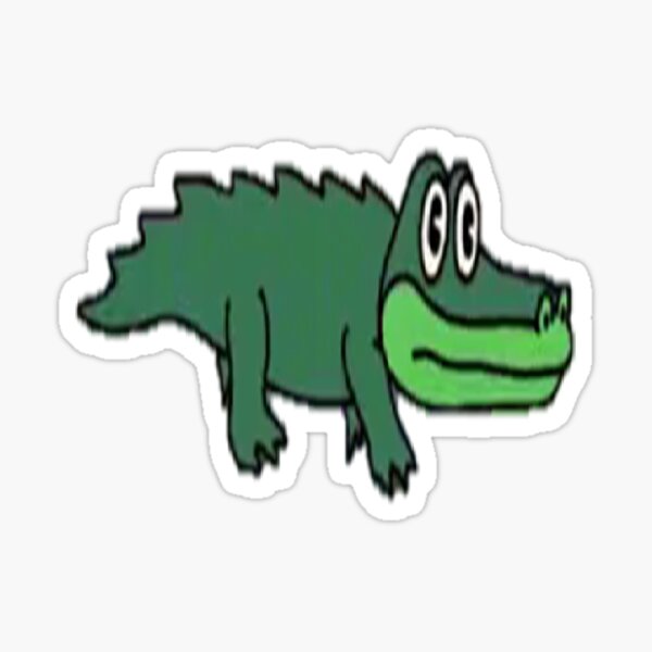 King Gizzard and the Lizard Wizard Crocodile Sticker