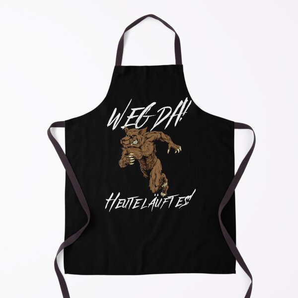 Item preview, Go Away! Werewolf Beast Jogging Design For Runners designed and sold by Two Left Hands Design.