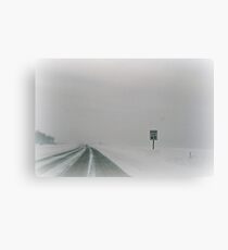 speed limit Canvas Print