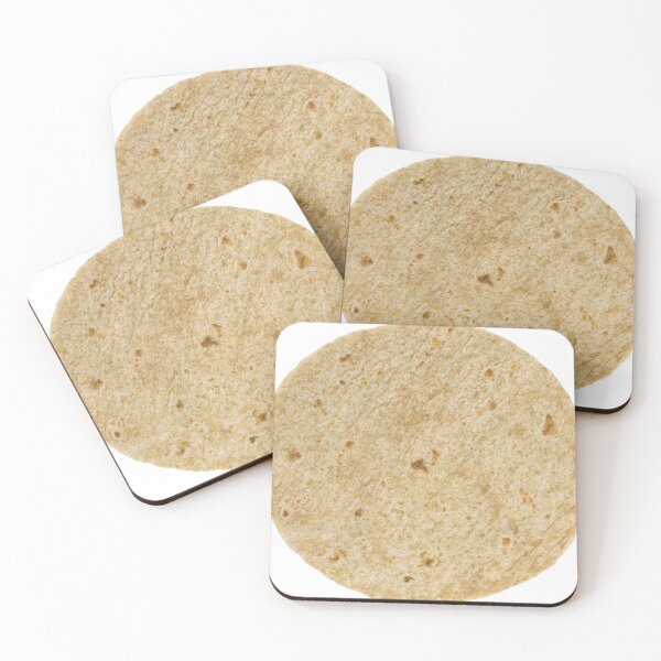 Aperçu de l'œuvre Masque et stickers avec une tortilla wrap créée et vendue par Omeris.