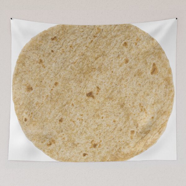 Item preview, Funny tortilla wrap mask ans stickers designed and sold by Omeris.