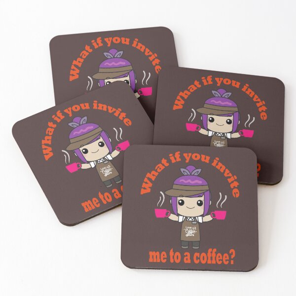 Item preview, What if you invite me to a coffe? designed and sold by fanslovers.