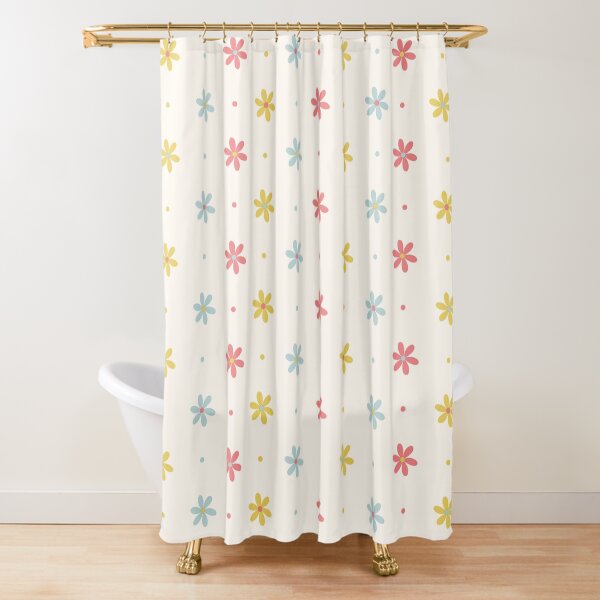 Ditsy Daisy Shower Curtain