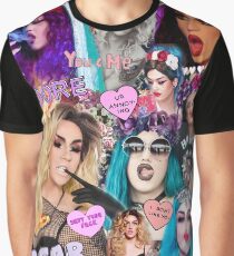 Adore Delano Collage Graphic T-Shirt