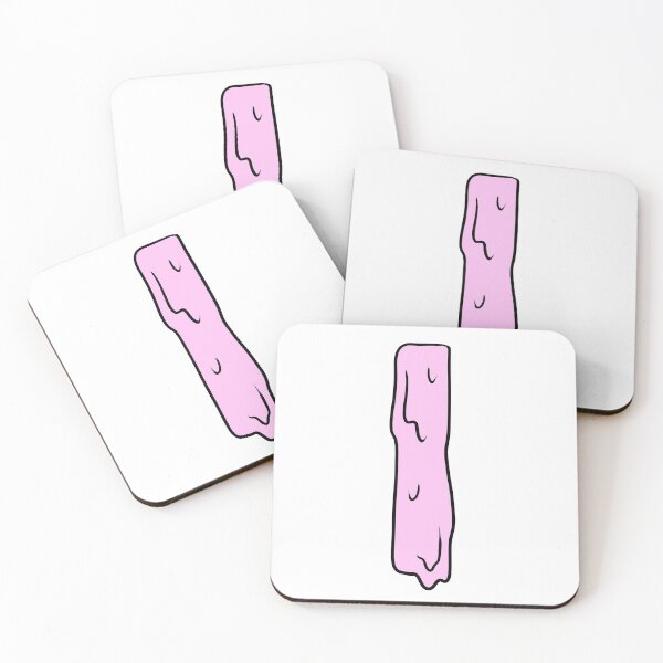 Item preview, melting pastel pink I initial  designed and sold by illhustration.