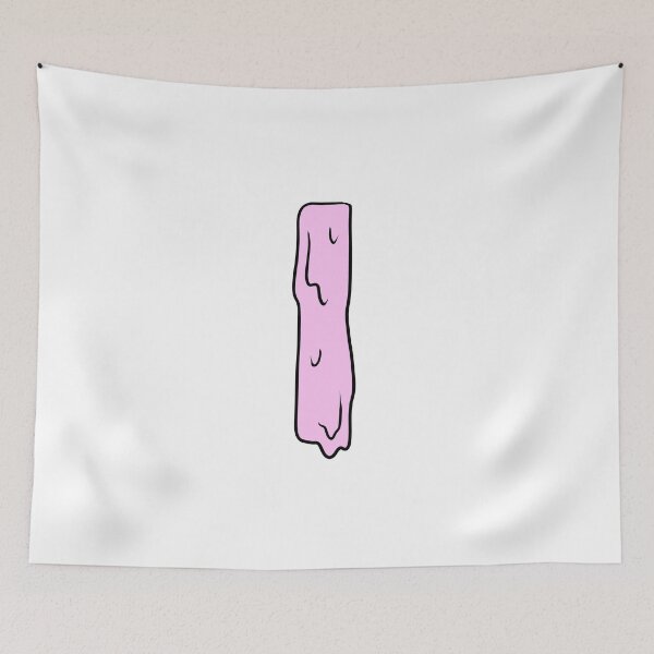 Item preview, melting pastel pink I initial  designed and sold by illhustration.