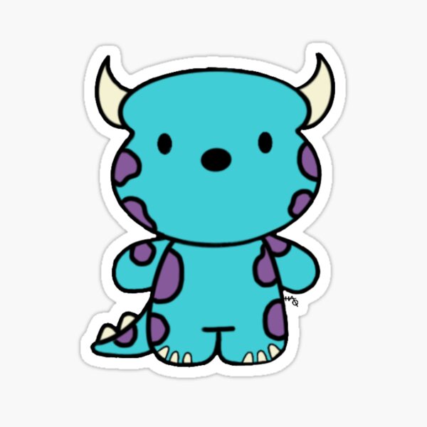 Mike And Sully Sticker By Dees Designs Redbubble